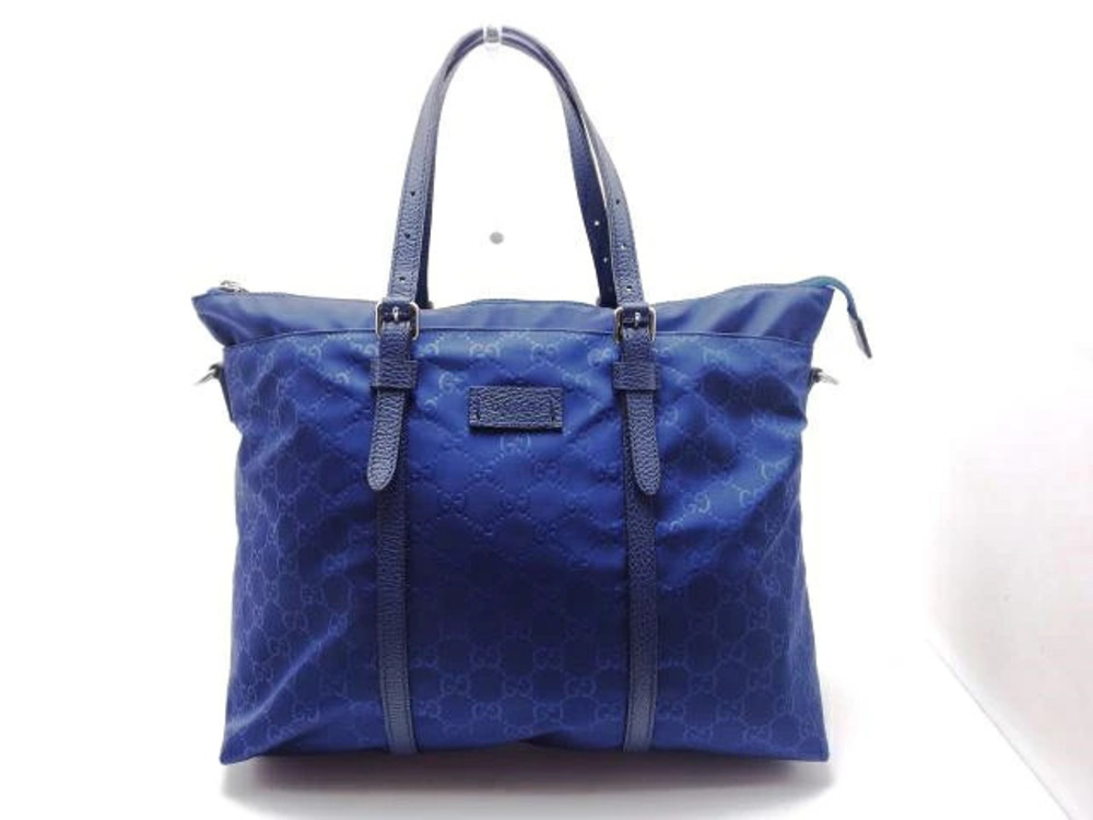 Gucci shoulder bag calfskin blue